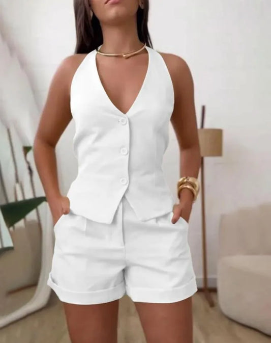 New Sleeveless Vest Casual Suit Women's Clothing